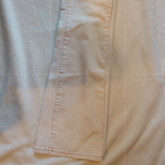 Seven 🍁Jeans Ivory Bone Lightly Spotted Throughout Lower Rise Denim Jeans 🍁 - Picture 7 of 13